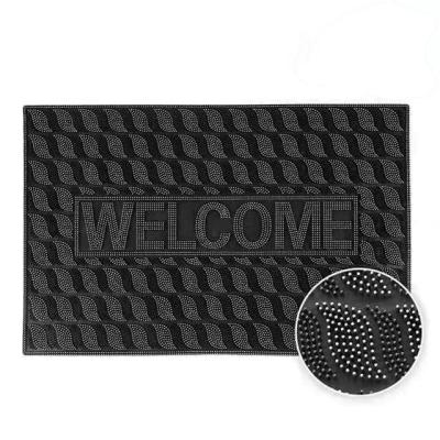 China Wholesale Washable Household 100%PVC Indoor Dirt Rug Resistant Custom Door Mat Entrance Floor Mat for sale