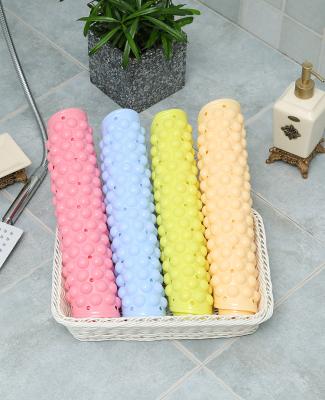 China Sustainable High Quality PVC Plastic Bath Mat For Hotel Bathroom Non Slip Mat for sale