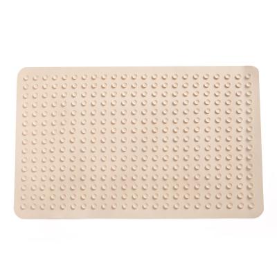 China Manufacturers Viable Wholesale Bathroom Non-Slip Bath Mat PVC Material Non-Slip Suction Type Suction Type Viable for sale