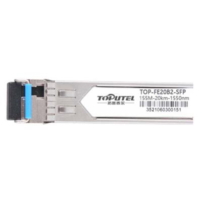 China Other Toputel Optical Fast Ethernet Optical Fast Ethernet Systems Transmission SFP Transceiver Model TOP-FE20B1-SFP for sale