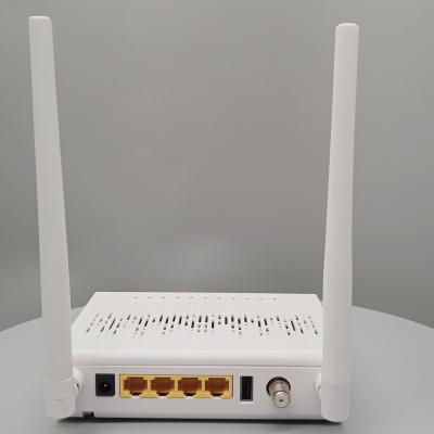 China Hot Selling FTTX 2022 Wifi4 2.5G 300Mbps Four GE Port Optical Network Terminals with CATV at factory price for sale