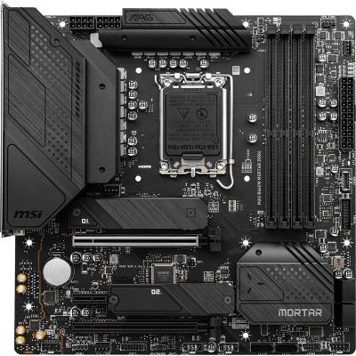 China MSI MAG B660M Mortar DDR4 RAM Slots mATX Game Motherboard 2.5Gbps LAN i9 Support Dual Channel Desktop CPU 12400/12400F/12700/G7400 for sale