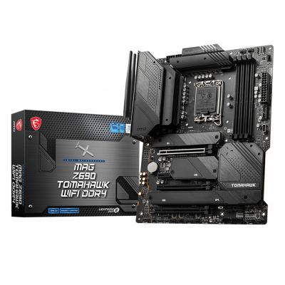 China 12th MSI Z690 TOMAHAWK WIFI DDR4 LGA1700 ATX Desktop Motherboard Support Intel CPU Suit for i9 i7 for sale