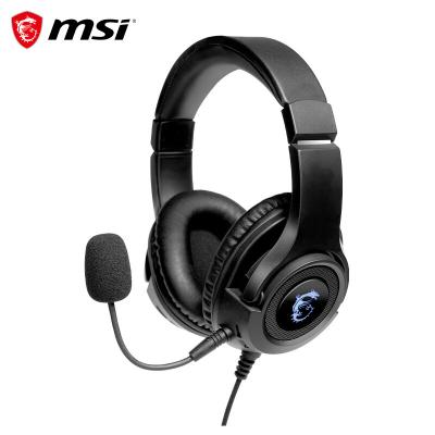 China New MSI DH40 Professional Gaming Headphones In-ear Noise Reduction Headphones With Microphone 7.1 Virtual Surround - Sound Wired Headphones for sale