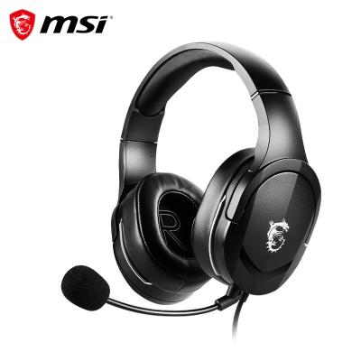 China MSI GH20 Ergonomic Earphone Gaming Headset Design Lightweight Earphone with Remote Control for Computer Laptop Switch xbox Wholesale for sale