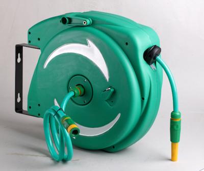 China Automatic Garden Hose Reel PVC Rewind Hose Reel 10m/15m/20m for sale