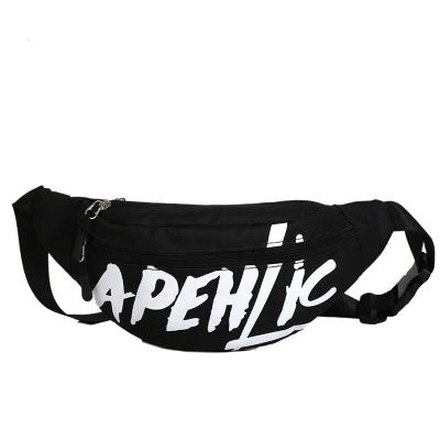 China OEM 2021 Fashion Canvas Pussy Pack Unisex Waist Bag Adjustable Sports Travel Adjustable Sports Belt Water Proof For Women Men for sale