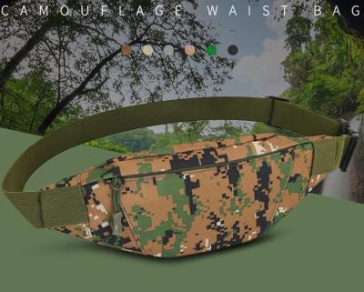 China Water Proof Factory Direct Custom Logo Pocket Bum Outdoor Belt Women Shoulder Chest Sling Bags Pussy Packs Men Camouflage Waist Pack Bag for sale