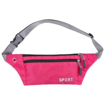 China Water Proof Sports Waist Pack Money Fanny Bum Bag Pocket Fashion Sports Phone Bag Travel Fanny Pack Crossbody Wallet Belt for sale