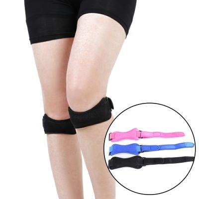 China Portable Sports Workout Exerciser Knee Pain Relief Patella Stabilizer Knee Strap Brace Support for sale