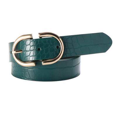 China ALLOY genuine fancy belts leather women for sale