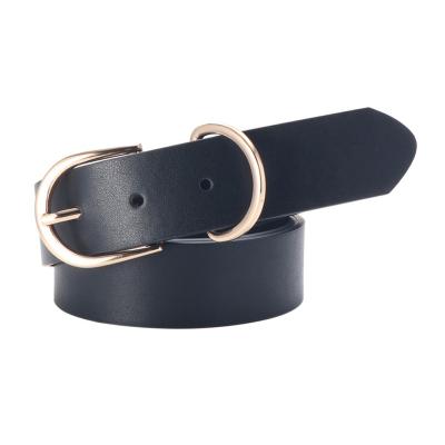 China Fashion Zinc Alloy Women Leather Belts With Dress for sale