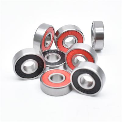 China ABEC-9 Roller Skate Wheel Bearing Skateboard Wheel Bearing 8x22x7mm 8x22x7mm Integrated Rustproof Red Sealed Shaft Never Rusty for sale