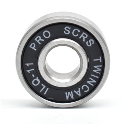 China 608 ILQ-11 8*22*7mm 608rs 8X22X7mm Miniature Radial Ball Bearings Never Rusty Good Quality Skating Bearing 608-2RS ABEC-9 for sale