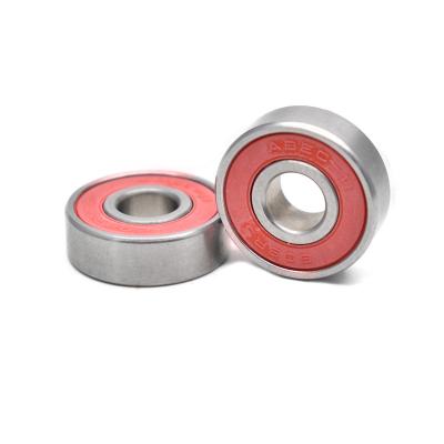 China 10pcs 608RS Ball Roller Skate Wheel Bearing Rustproof Skateboard Wheel Bearing ABEC 11 Ceramic Integrated Never Rusty 608 RS Axle 8x22x7mm for sale