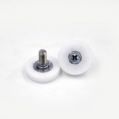 China Modern Low Price Nylon POM Ball Bearing Drawer Rollers DR24C2L12 Drawer Slide Glide Window Roller for sale