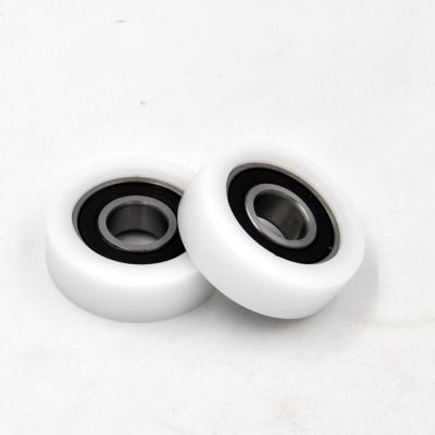 China BS620248-15 Modern Plastic Coated Rollers Sliding Window Bearing 15x48x15 mm POM Guide Wheels For for sale