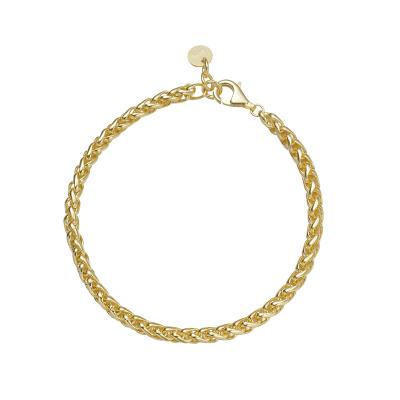 China Fashionable custom-made sterling silver creative chain jewelry S925 European and American bracelet gold for sale