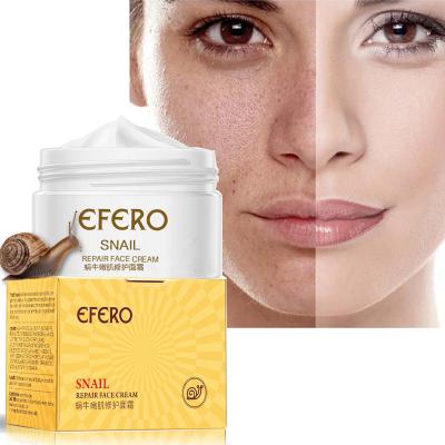 China EFERO Moisturizer Hyaluronic Acid Essence Serum Snail Day Cream Face Cream Hydrating Wrinkle Anti Aging Whitening Bright Face Cream for sale