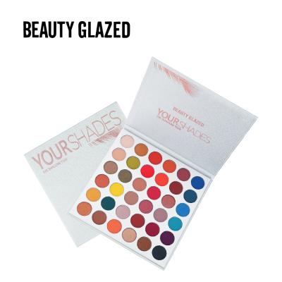 China Waterproof Beauty Glazed 36 Colors Makeup Eyeshadow Palette Waterproof Pigmented Matte Eyeshadow Powder Pearl Makeup for sale