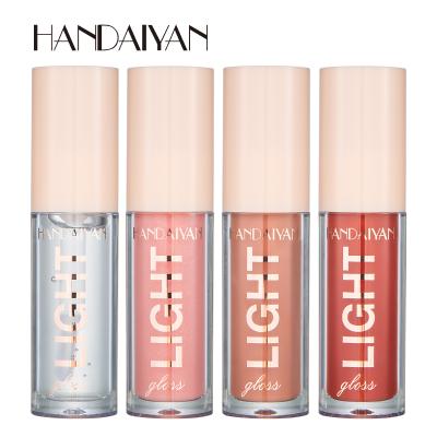 China HANDAIYAN Waterproof Mirror Water Liquid Lip Gloss Waterproof Long Lasting Lip Gloss Kit Lips Cosmetics 12 Colors for sale