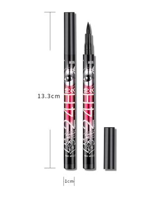 China Waterproof 24 Hours Liquid Smudge Proof Liquid Smudge Proof Cosmetic Eyeliner Pencil Long Lasting Waterproof Eyeliner Liner Black Eye Liner for sale