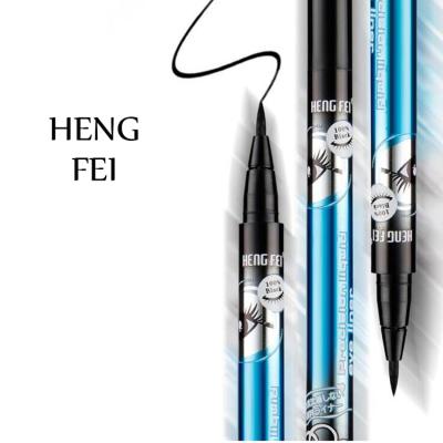 China Hengfei Waterproof Black Waterproof Liquid Eyeliner Pencil No Dizzy Eye Liner Pen Eye Makeup Beauty Lasting Cosmetics for sale