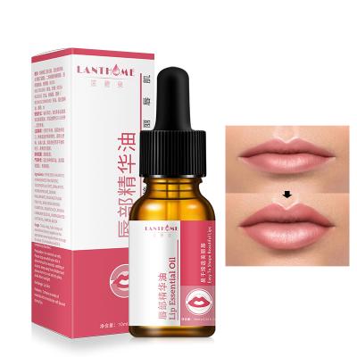 China Plump Waterproof Lip Nourish Oil Remove Dead Skin Moisture Essence Anti Aging Wrinkle Lip Care Brighten Lines Lip Essential Oils for sale