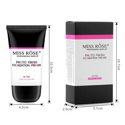 China MISS ROSE Base Primer Moisturizing Oil Control Makeup Face Primer Cream Concealer Pencil Primer Coverage For All Skin Type for sale