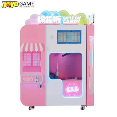 China Full Automated Cant Cotton Vendon Machine Commercial Vending Candy Cotton Machine for sale