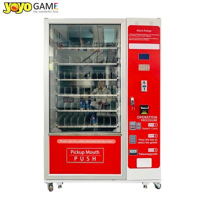 China New Products Trending Full Automatic Instant Snacks Vending Self Checkout Machine for sale