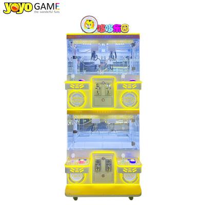 China Coin Operated Games Newest Toy Claw Crane Machine 4 Players can With Bill Acceptor for sale