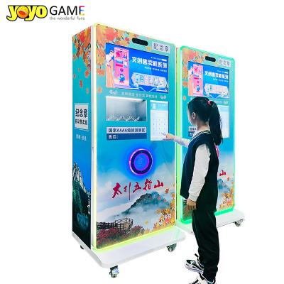 China Smart medal vending machine selling tourism gold and silver coins theme park equipment for sale