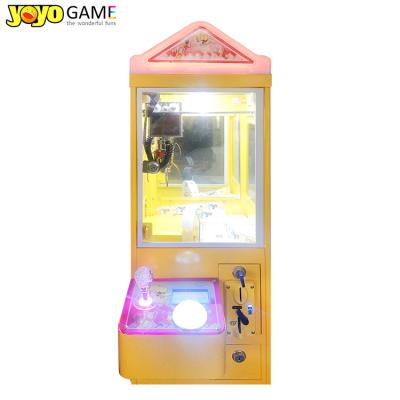 China Small Claw Crane Machine Coin Operated Games Mini Plush Toy Vending Machine With Bill Acceptor for sale