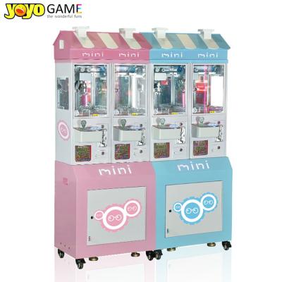 China Smaller Size 2 Players Crane Plush Machine Mini Claw Doll Machine Crane Claw Machine Kits For Sales for sale