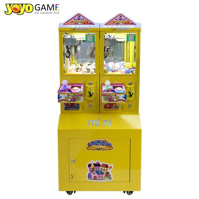 China Indoor Metal Mini Claw Machine Coin-Operated Arcade Toy 3 Years+ Amusement Game Game Centers Featuring Teddy Bears for sale