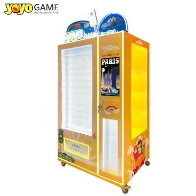 China Mini Car Mode Automatic Vending Machine For Small Businesses Custom Vending Machine With Card Reader for sale