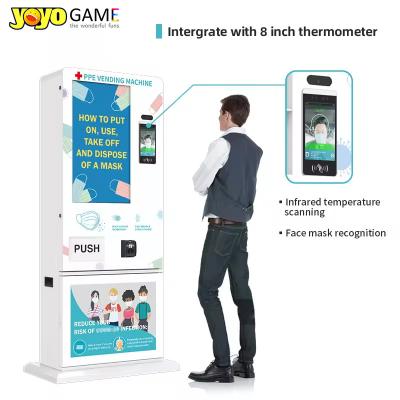 China Thermometers vending machine Automatic PPE Dispenser With Thermometer for sale