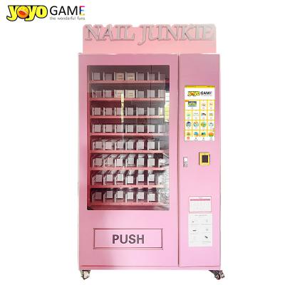 China Eyelashes And Cosmetics With 21.5 Inches Advertisement Screen Beauty Vending Machine Perfume Vending Machine for sale