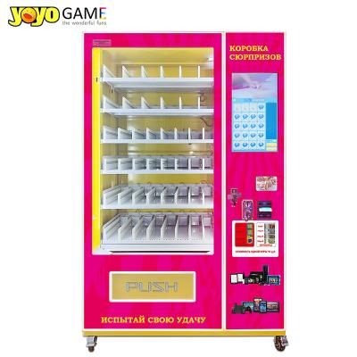 China American Standard Cosmetic Hair Lash Vending Machine Pink Hair Wigs Eyelash Smart Vending Machine for sale