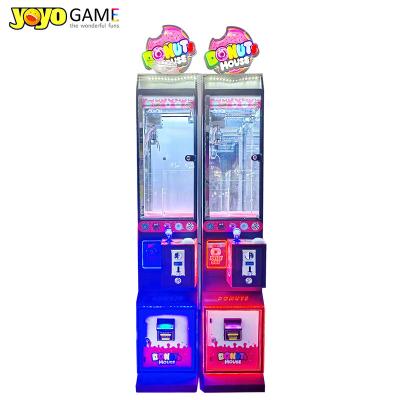 China Customizable Mini Coin Operated Small Doll Arcade Game Vending Claw Machine With Bill Acceptor for sale