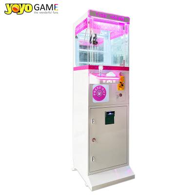 China Small Claw Crane Machine Coin Operated Games Plush Toys Vending Machine With Bill Acceptor for sale