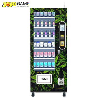 China Free Standing Large Capacity Credit Card Cash Payment Pharmacy Vending Machine For CBD for sale