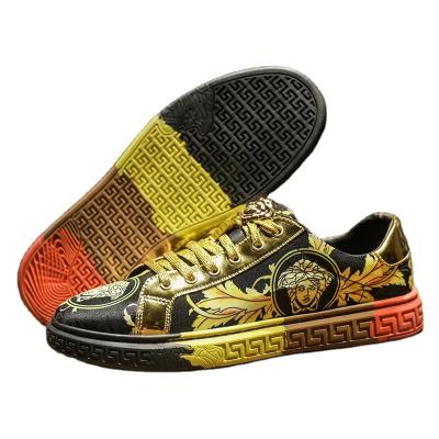 China New Fashion Trend Men's Canvas Shoes Jellyfish Print Fashion Casual Shoes for sale