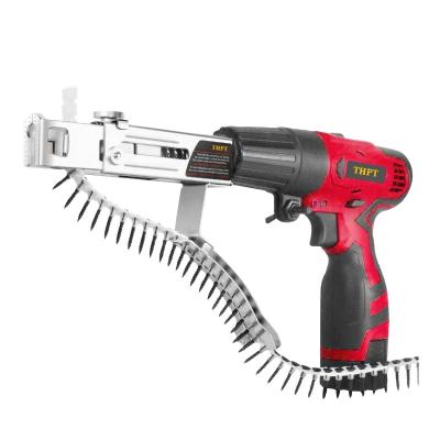 China OEM Wholesale 20V Battery Operated Portable Electric Chain Screw Easy Operation THPT Throws Cordless Wood/Wall Nail Guns for sale