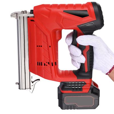 China Multi Funtion Tool THPT Handle Lithium Battery Electric Cordless Non-Slip Strong Nail Gun Strong Machine For Wood for sale