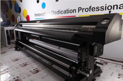 China Auto Calibrate Double Side Printer with Epson DX7 head for flex banner for sale