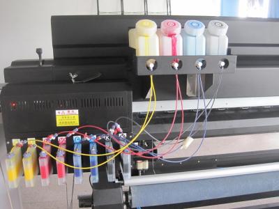 China Large Format 3.2M Eco Solvent Printer CMYK Epson DX7 Head Printer for flex banner for sale