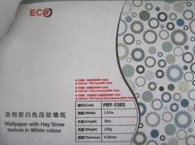 China Wallpaper Solvent Inkjet Printing Media For Hotel Decoration for sale