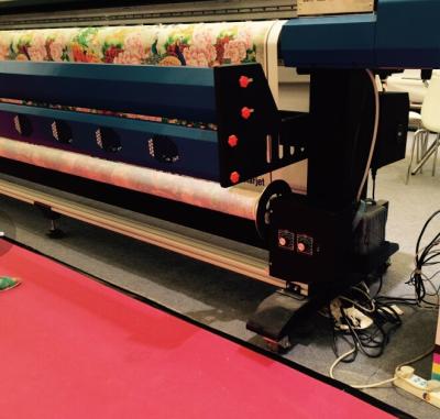 China 1.8M Flex Banner Eco Solvent Printer from A-Starjet in 2 pcs DX7 Head for sale